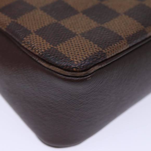 LOUIS VUITTON Damier Ebene Trousse Makeup Pouch N51982 LV Auth yk12395 - Picture 15 of 16